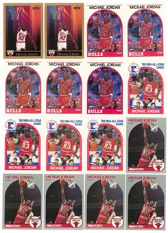 1989/91 NBA Hoops and Skybox Michael Jordan Card Collection (16)